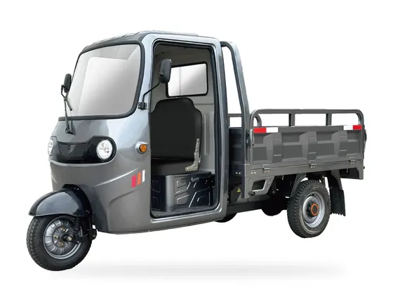 C22K Electric Cargo Tricycle with Driver Cabin view 2